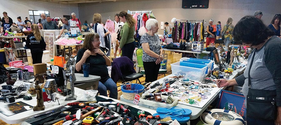 Indoor Garage Sale Vendor Information & Application